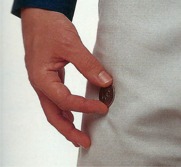 A MOEDA QUE ATRAVESSA O BOLSO